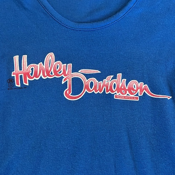 Vintage 1987 Harley Davidson Shirt - Picture 3 of 5